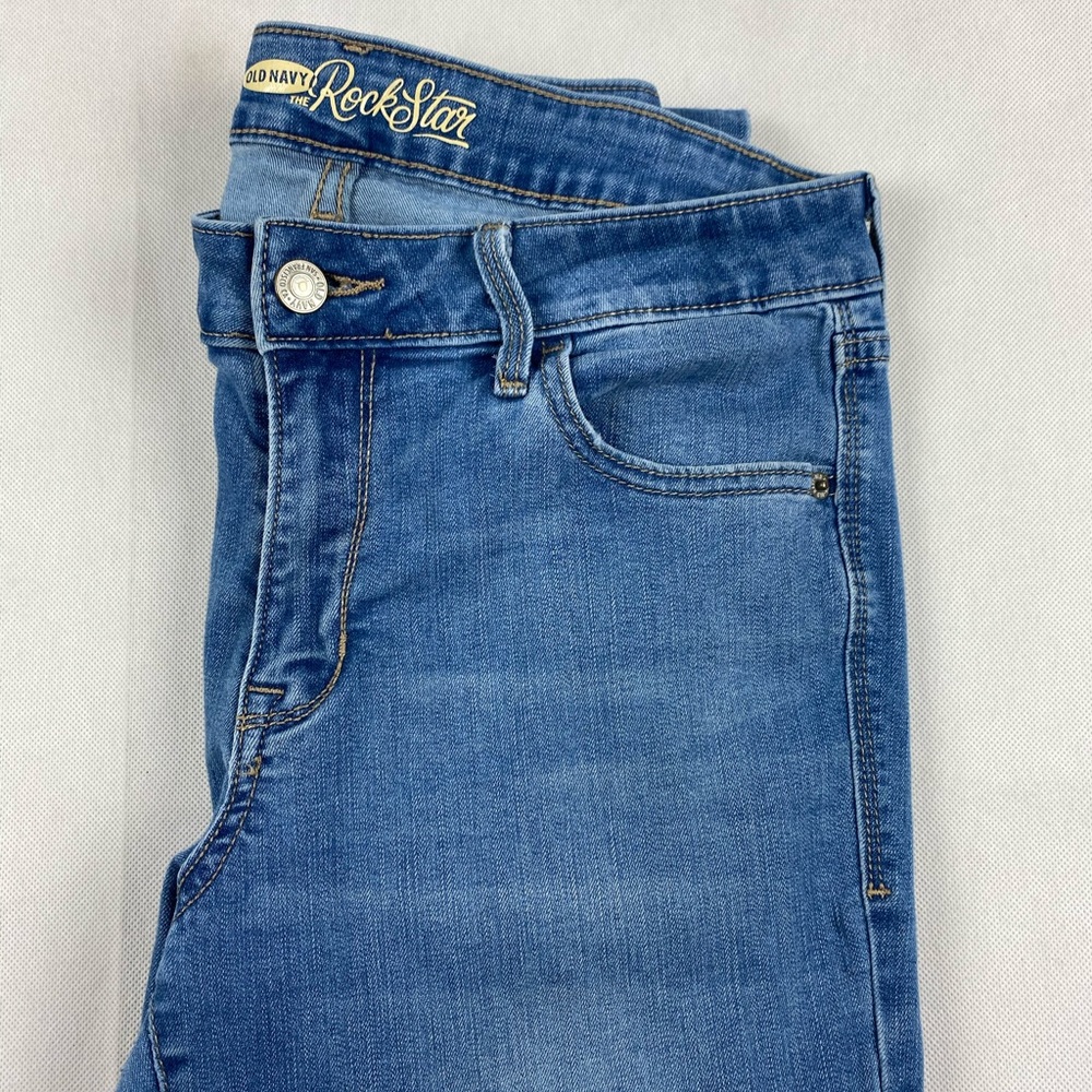 π Old Navy Rockstar Jeans Sz.10 π - Picture 3 of 13